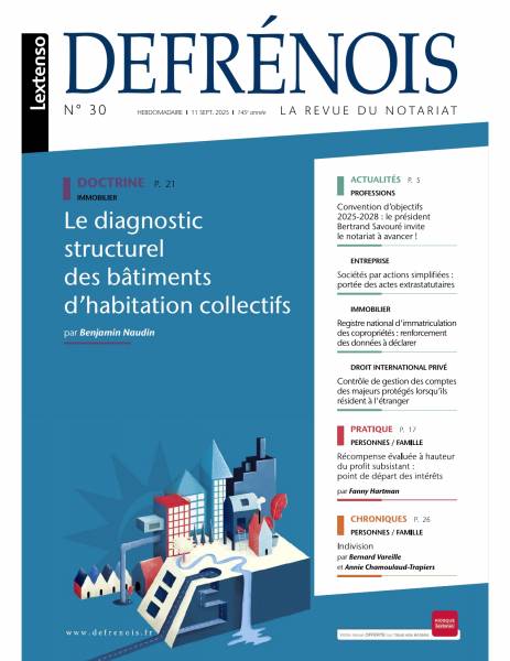 diagnostic structure copropriété